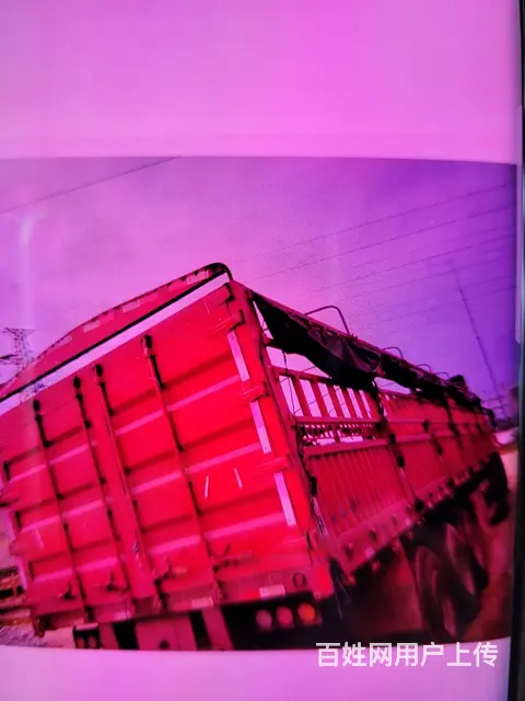 2022年4月份，高栏半挂车 ，气襄桥， - 图片 1