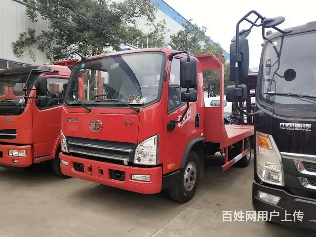 拖挖机的拖车平板运输车卖最好的厂家在哪里  价格 - 图片 10