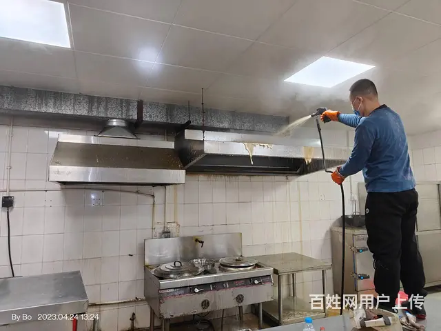 昆山饭店脱排油烟管道净化器清洗风机清洗 - 图片 4