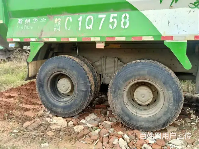 二手红岩杰狮后八轮环保车19年350马力5米8国五 - 图片 5