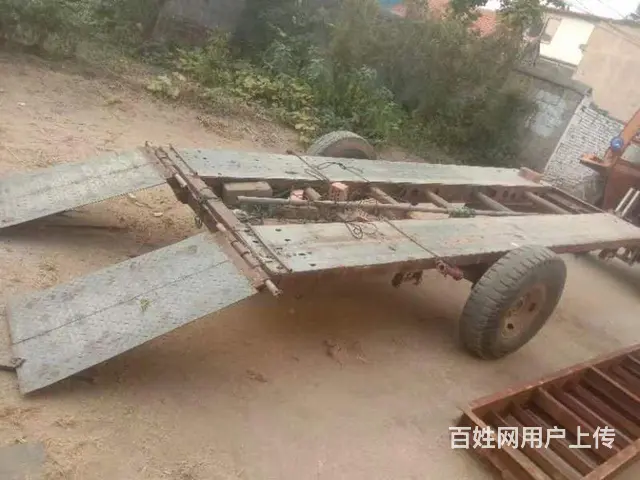 履带收割机拖板车 - 图片 1
