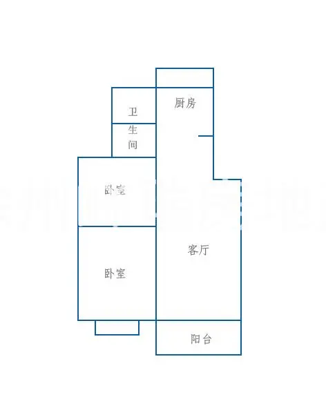 万达广场旁 精装两室 家具家电齐全 包物业包宽带 随时看房！ - 图片 7
