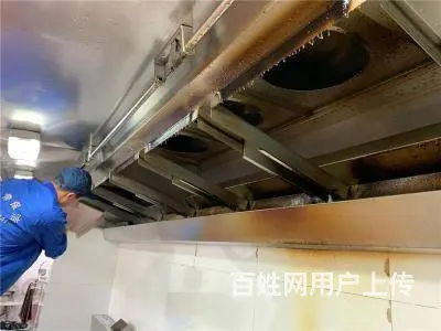 昆山经济开发区单位食堂油烟油烟机清洗 油烟管道清洗 - 图片 1