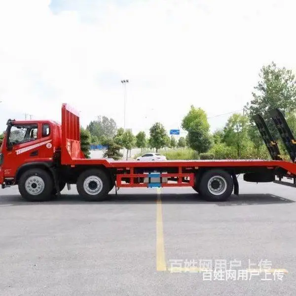 东风华神小三轴挖机平板车 拖板车 限时秒杀价 - 图片 5