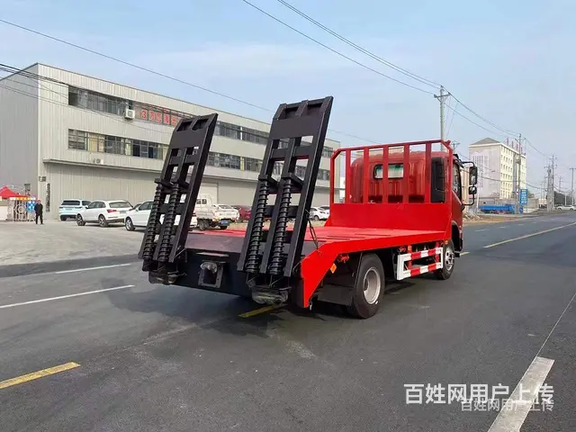 玉柴180马力大运单桥挖机平板车 厂家报价 - 图片 8