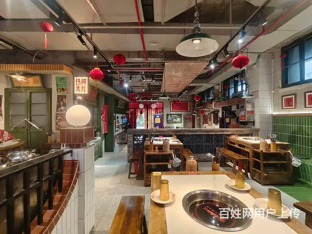 （51旺铺推荐）红城湖路湖城大镜连锁品牌火锅店300平转让 - 图片 5