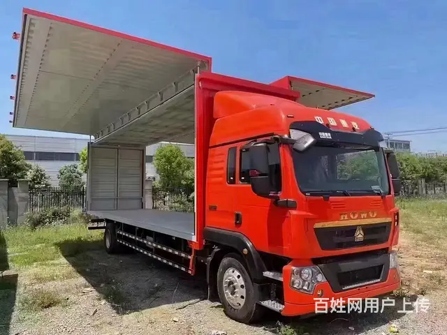 重汽豪沃9米8大单桥 厢式货车 国6 - 图片 2