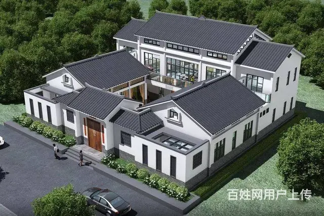 枣庄轻钢别墅企业-农村四合院定制搭建-新农村自建房定做 - 图片 2