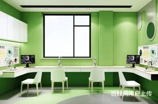 开封眼镜店装修，眼镜展柜定制厂家 郑州德尚装饰 - 图片 7