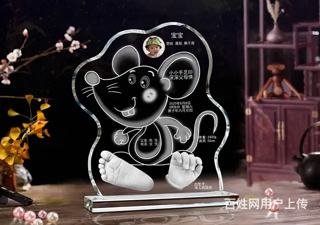 广州海珠区南洲上门现场制作胎毛笔免费理胎发剃胎毛 - 图片