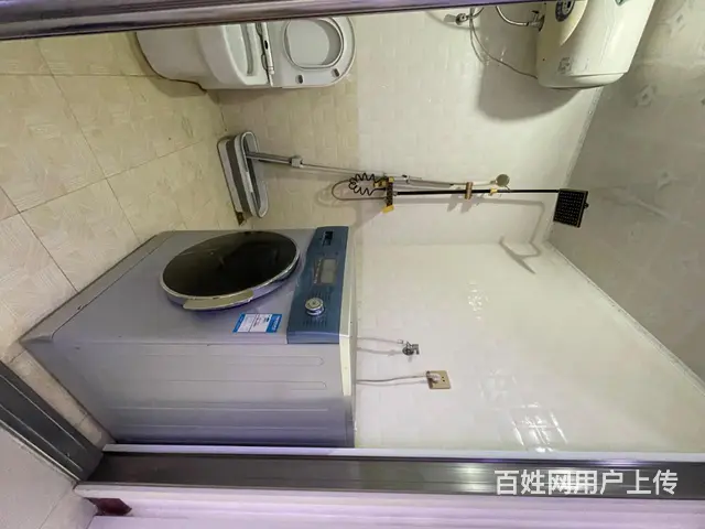 出租滨河水城二期车库上一楼，90左右平，两室一厅，冰箱 洗衣 - 图片 7