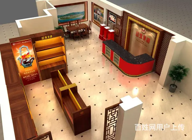 店面设计，各种展台，柜台，烤漆展柜，货柜设计制作 - 图片 5